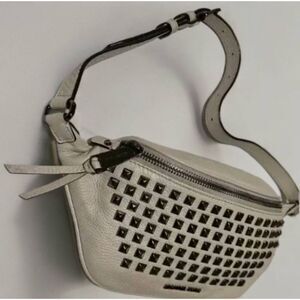 Michael Kors Rhea Leather Studded Belt Bag Fanny Pack